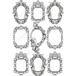 Ornate Vintage Frame Set