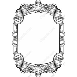 Elegant Vintage Ornate Frame
