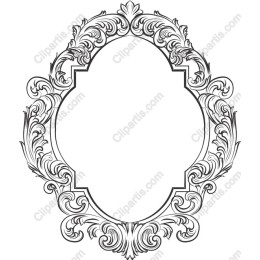 Vintage Ornate Frame