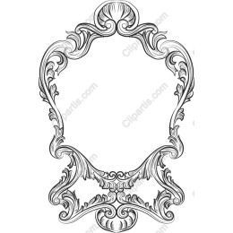 Vintage Ornate Frame