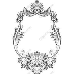 Vintage Ornate Frame
