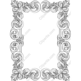 Vintage Ornate Decorative Frame