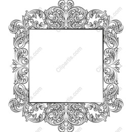 Elegant Ornate Frame /