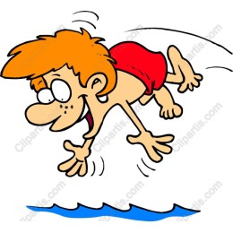 Summer Splash Diving Boy