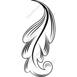 Elegant Swirling Flourish
