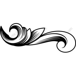 Elegant Decorative Swirl