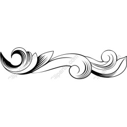 Elegant Floral Swirl