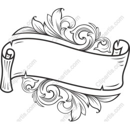 Elegant Vintage Floral Banner