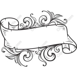 Elegant Vintage Floral Banner