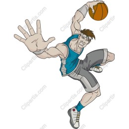Athletic Basketball Player