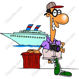 Cruise Adventure Cartoon Character