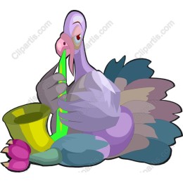 Cheeky Turkey Saxophone