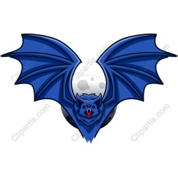 Fierce Blue Bat