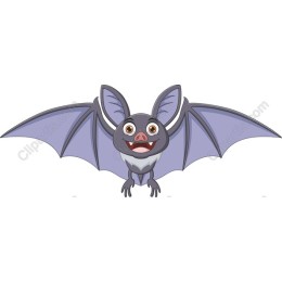 Friendly Cartoon Bat