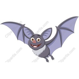 Adorable Cartoon Bat