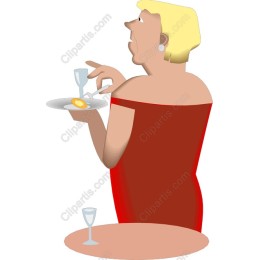 Sophisticated Lady in Red