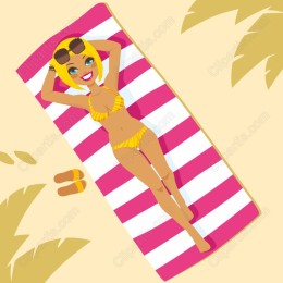 Sunny Beachgoer
