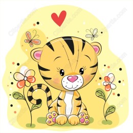 Cute Tiger Cub