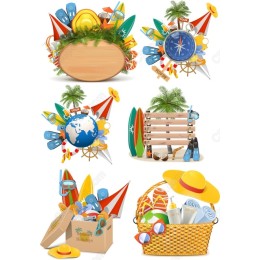 Vibrant Summer Holiday Set