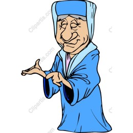 Vintage Charm: Elderly Woman