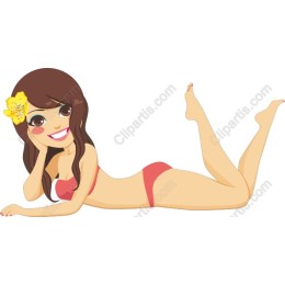 Vibrant Summer Girl