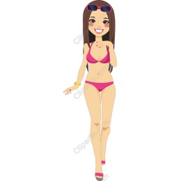 Trendy Summer Girl