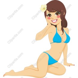 Cheerful Summer Girl