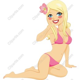 Summer Beach Girl