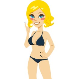 Summer Vibes: Confident Blonde Bikini