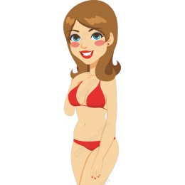 Playful Bikini Girl