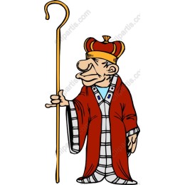 Regal Crowned Character