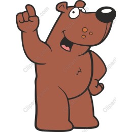 Charming Cartoon Bear