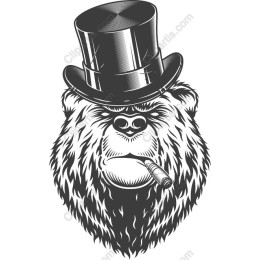 Charming Bear with Top Hat