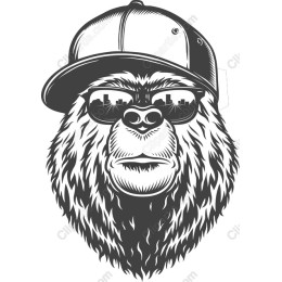 Urban Bear Clipart