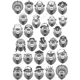 Majestic Monkey Helmets Bundle