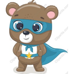 Superhero Bear