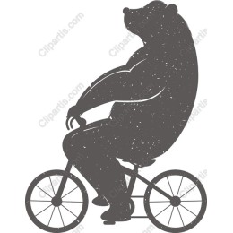 Bear on Bicycle