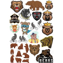 Bear Clipart Bundle