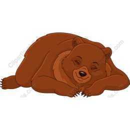 Relaxing Brown Bear