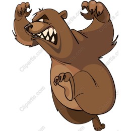 Fierce Animated Bear