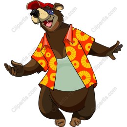 Cheerful Dancing Bear