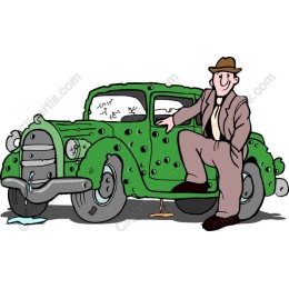 Vintage Car with Character