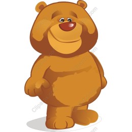 Charming Cartoon Bear