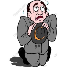 Panic-Stricken Man