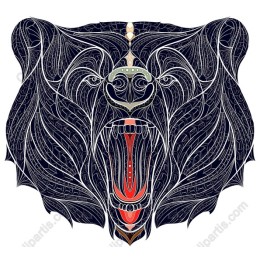 Majestic Bear Clipart