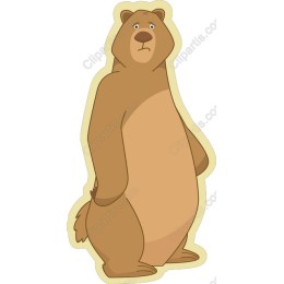Charming Cartoon Bear