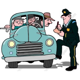 Vintage Car Encounter