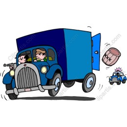 Adventure Awaits: Cartoon Blue Truck