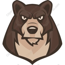 Fierce Bear Head