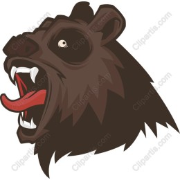 Fierce Bear Head